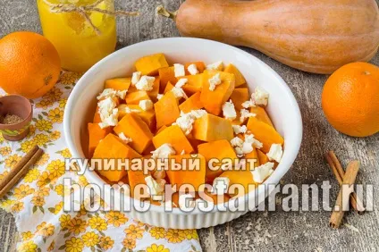Гарбуз запечена з медом в духовці - домашній ресторан (гарбуз) Гарбуз запечена з медом в духовці - домашній ресторан