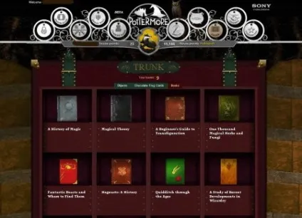 Тестова версія pottermore (будь ласка) Тестова версія pottermore