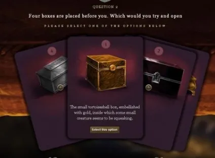 Тестова версія pottermore (виключно) Тестова версія pottermore