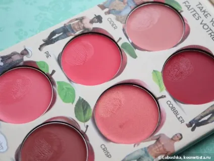 The balm - how bout them apples cheek - lip cream palette відгуки (помада) The balm - how bout them apples cheek - lip cream palette відгуки