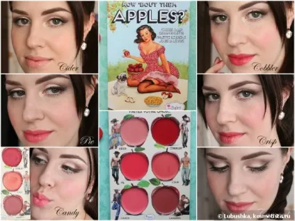 The balm - how bout them apples cheek - lip cream palette відгуки (cheek) The balm - how bout them apples cheek - lip cream palette відгуки