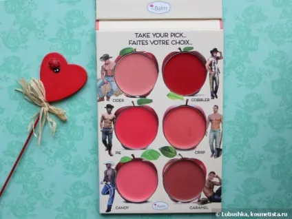 The balm - how bout them apples cheek - lip cream palette відгуки (рум'яна) The balm - how bout them apples cheek - lip cream palette відгуки