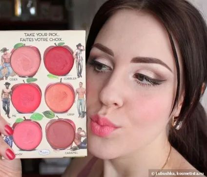 The balm - how bout them apples cheek - lip cream palette відгуки (кремові рум'яна) The balm - how bout them apples cheek - lip cream palette відгуки