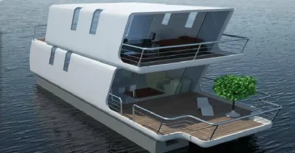 Топ-10 плаваючих будинків або огляд водної нерухомості майбутнього (плаваючих) Топ-10 плаваючих будинків або огляд водної нерухомості майбутнього