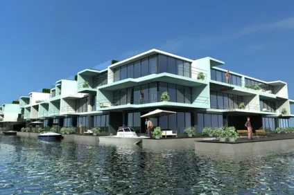 Топ-10 плаваючих будинків або огляд водної нерухомості майбутнього (будинків) Топ-10 плаваючих будинків або огляд водної нерухомості майбутнього