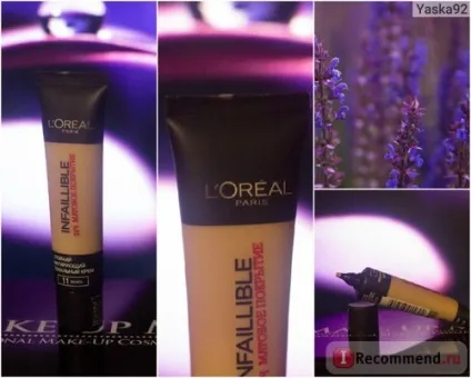 Тональний крем l oreal infaillible 24г матове покриття - «новинка від l - oreal (тональний) Тональний крем l oreal infaillible 24г матове покриття - «новинка від l - oreal