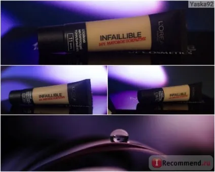 Тональний крем l oreal infaillible 24г матове покриття - «новинка від l - oreal (infaillible) Тональний крем l oreal infaillible 24г матове покриття - «новинка від l - oreal