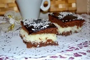 Торт з кокосовою стружкою