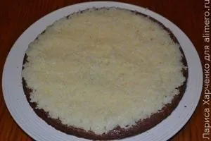 Торт з кокосовою стружкою
