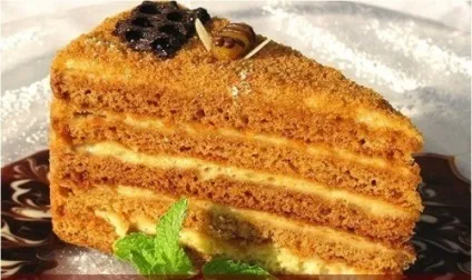 Торт медовик - рецепт з фото (торт медовий рецепт в домашніх умовах) Торт медовик - рецепт з фото