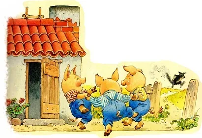 Троє поросят - казки всім (дивитися три поросяти онлайн) Троє поросят - казки всім