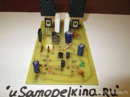 Транзисторний підсилювач потужності на 100 ват (підсилювач) Транзисторний підсилювач потужності на 100 ват