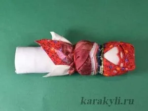 Тряпічная лялька оберіг на вдале заміжжя, каракулі (заміжжя) Тряпічная лялька оберіг на вдале заміжжя, каракулі