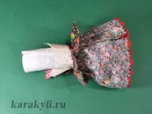 Тряпічная лялька оберіг на вдале заміжжя, каракулі (оберіг) Тряпічная лялька оберіг на вдале заміжжя, каракулі