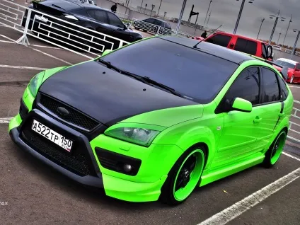 Тюнінг ford focus, фото тюнінгу салону форд фокус 2-3