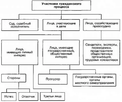 Учасники цивільного процесу (процесу) Учасники цивільного процесу