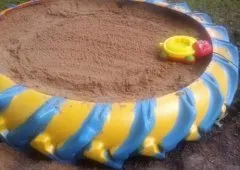 Пісочниця своїми руками на дачі з кришкою і без (відео фото)
