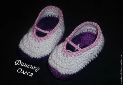 Пінетки туфельки для бебі бон - ярмарок майстрів - ручна робота, handmade (туфельки для ляльки) Пінетки туфельки для бебі бон - ярмарок майстрів - ручна робота, handmade