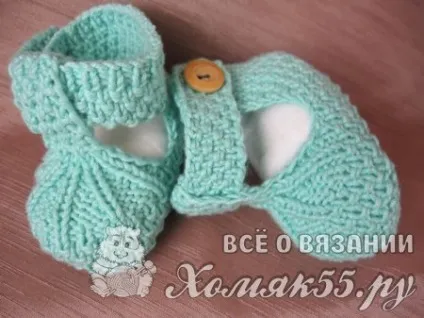 Пінетки-сандалі спицями