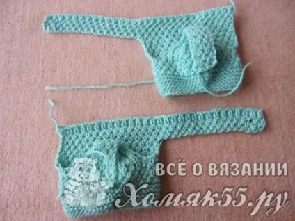 Пінетки-сандалі спицями