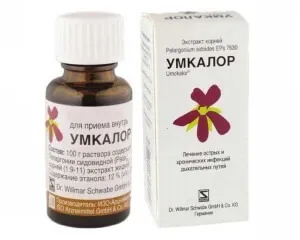 Умкалор властивості, призначення, особливості застосування для різних вікових груп і при вагітності (застосування) Умкалор властивості, призначення, особливості застосування для різних вікових груп і при вагітності