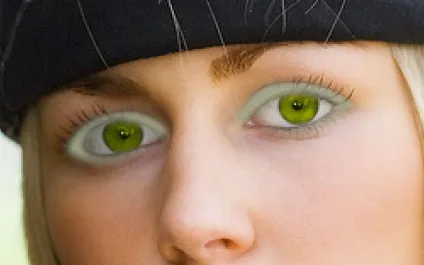 Уроки фотошопа ефектний макіяж для особи (Фільтр & gt; Blur & gt; Gaussian Blur) Уроки фотошопа ефектний макіяж для особи