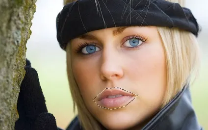 Уроки фотошопа ефектний макіяж для особи (Blur & gt; Gaussian Blur) Уроки фотошопа ефектний макіяж для особи