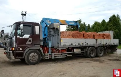 Упаковка і перевезення цегли (цегла в Рязані) Упаковка і перевезення цегли
