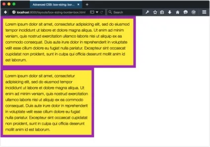 Управління блокової моделлю css
