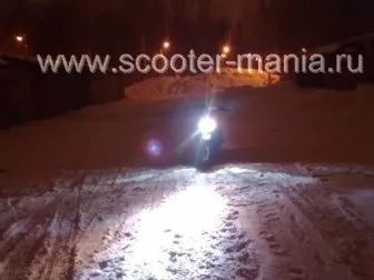 Установка ксенону на скутер (установка) Установка ксенону на скутер