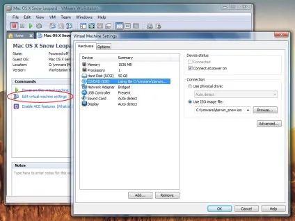 Установка mac os x snow leopard на віртуальну машину vmware в windows, блог про mac, iphone, ipad