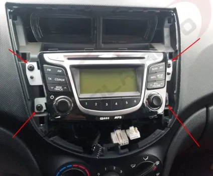 Установка магнітоли на Хендай Соляріс (hyundai solaris) (hyundai) Установка магнітоли на Хендай Соляріс (hyundai solaris)
