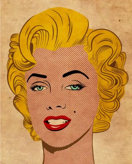 Урок illustrator - як створити векторний портрет в стилі поп арт - rboom (illustrator) Урок illustrator - як створити векторний портрет в стилі поп арт - rboom