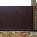 Пристрій розсувних воріт своїми руками монтаж, установка, фото (пристрій) Пристрій розсувних воріт своїми руками монтаж, установка, фото