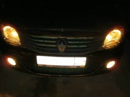Установка ВТФ на рено логан сандеро (Сандеро) Установка ВТФ на рено логан сандеро