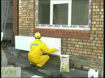 Утеплення стін зовні пінопластом або мінватою (пінопластом) Утеплення стін зовні пінопластом або мінватою