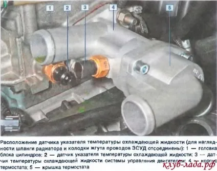 Пристрій системи охолодження двигуна пріори (система охолодження двигуна priora) Пристрій системи охолодження двигуна пріори