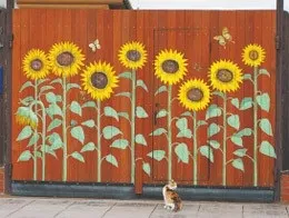 Візерунки на зборах своїми руками, залізні огорожі з профнастилу з малюнками, інструкція, фото і (своїми) Візерунки на зборах своїми руками, залізні огорожі з профнастилу з малюнками, інструкція, фото і
