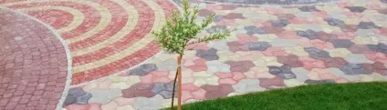 Візерунки з тротуарної плитки