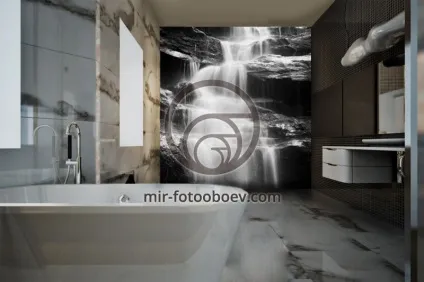 Ванна з фотошпалерами (настінні фотошпалери) Ванна з фотошпалерами