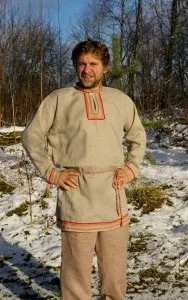 Форма і пошиття традиційної слов'янської сорочки (форма чоловічої сорочки) Форма і пошиття традиційної слов'янської сорочки