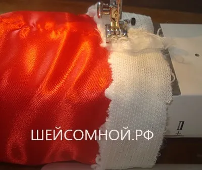 Форма рукавиць діда морозу