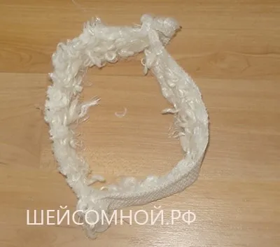 Форма рукавиць діда морозу