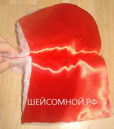 Форма рукавиць діда морозу