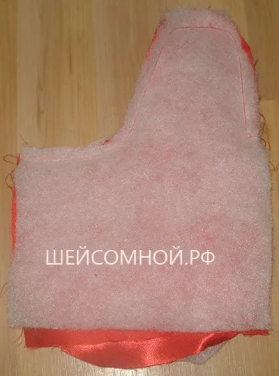 Форма рукавиць діда морозу