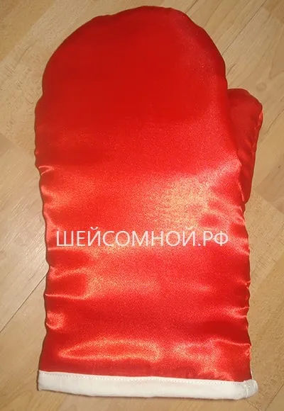 Форма рукавиць діда морозу