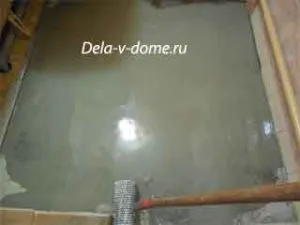Вирівнювання підлоги у ванній під плитку (вирівнювання підлоги по маяках) Вирівнювання підлоги у ванній під плитку