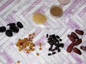 Компот із сухофруктів з фініками (компот із сухофруктів з фініками) Компот із сухофруктів з фініками