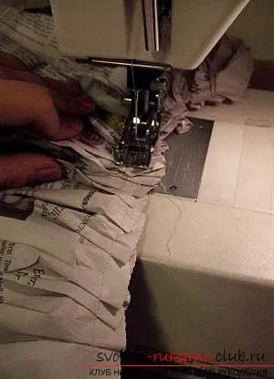Плаття на вечірку з газет (Галанзовська Марія Вікторівна) Плаття на вечірку з газет