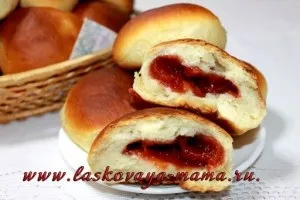 Смачні булочки з повидлом рецепт з фото (рецепт) Смачні булочки з повидлом рецепт з фото